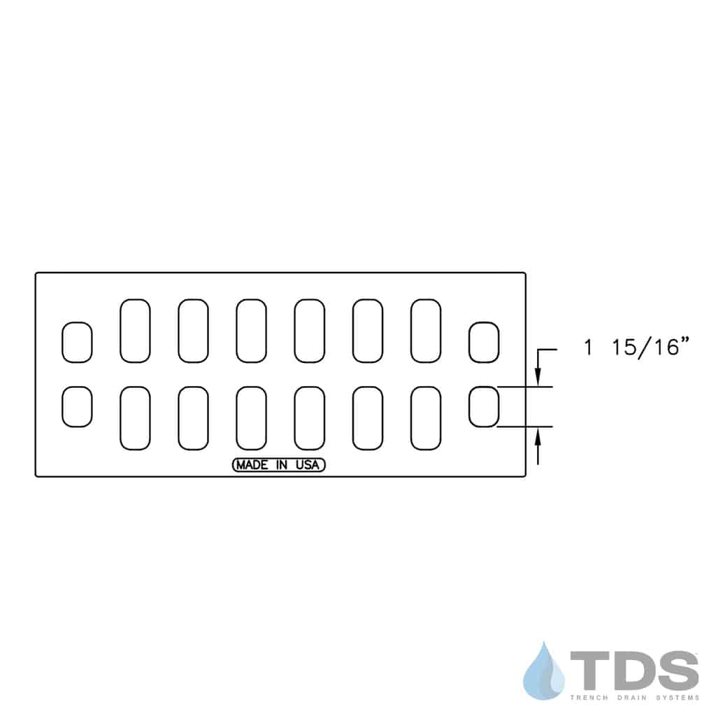 00690240 EJ 6902M2 heavy duty grate