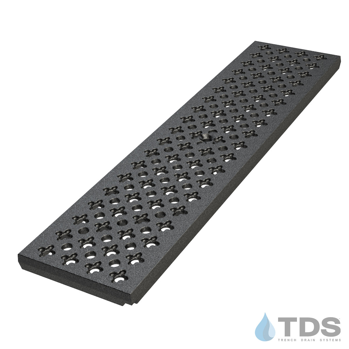 M100K w/Bronze Age™ Cathedral Ductile Iron Heel-Proof Grate - RAW