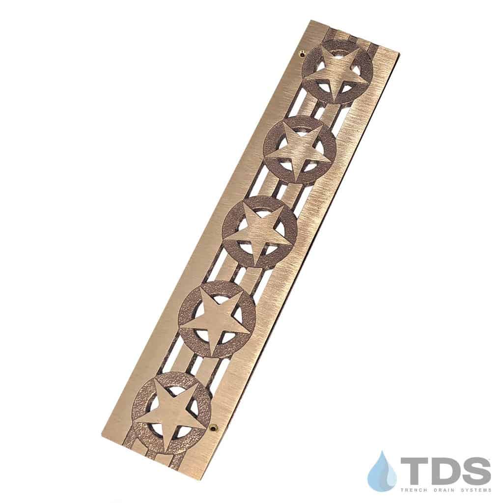 BA-STAR-0312-B Stars Bronze Age - Brushed Bronze Grate