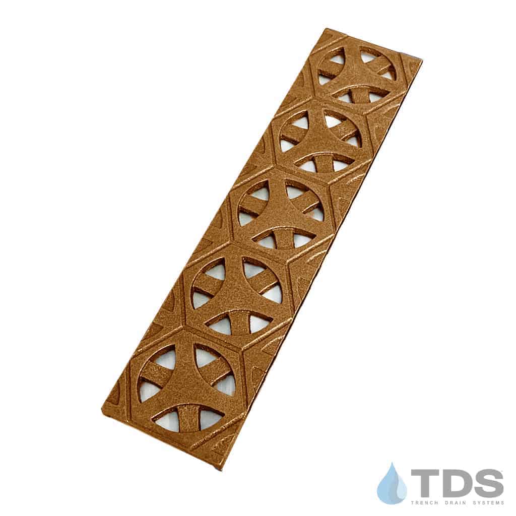 BA-TAR-0312 Bronze Natural Mini Channel Tardis Grate