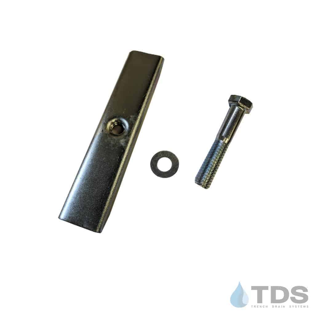 DA0642B POLYCAST 600 Ductile Iron Locking Device-2in Bolt-Bar-Washer-1