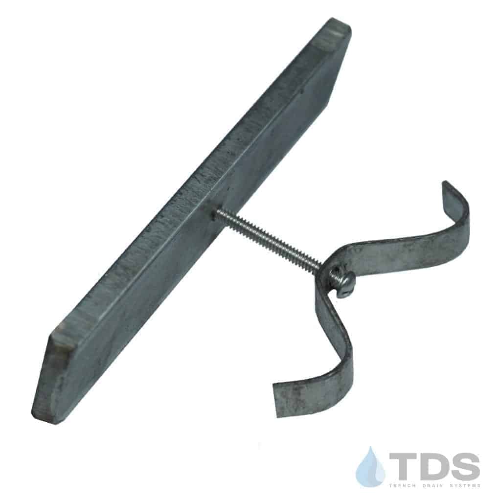 DA0642F-TDS polycast grate lockdown for fiberglass grates
