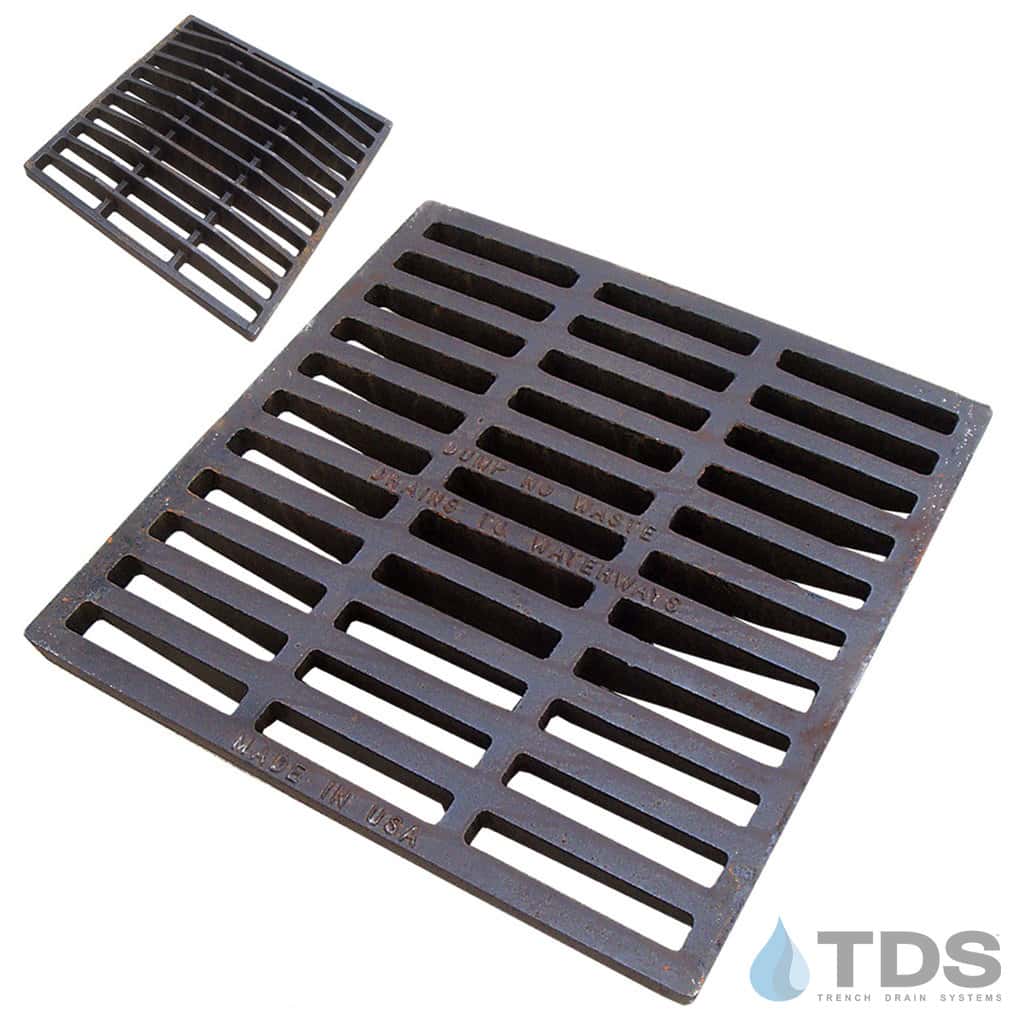 Polycast DG0653D 24"x24" Ductile Iron Catch Basin Grate