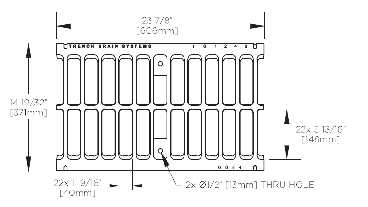 FP1200-FG1246-1-Ductile-Iron-Grate-Class-F