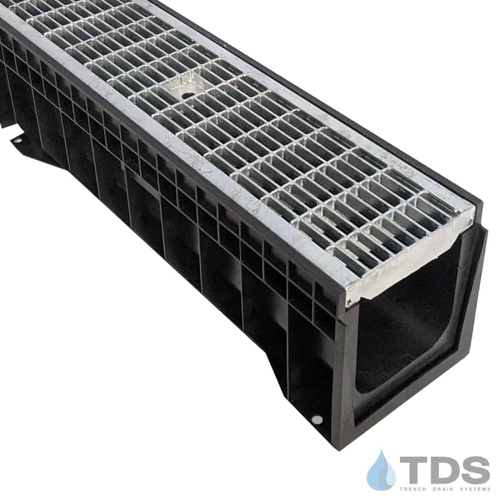 Hydro Plus with 406 Heelproof Galvanized Mesh Grate