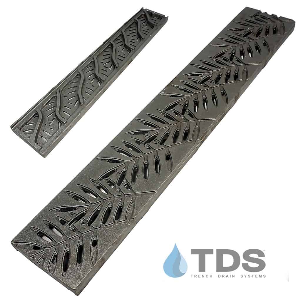 Iron Age 4x24 Locust Spee-D Heel Proof cast iron grate