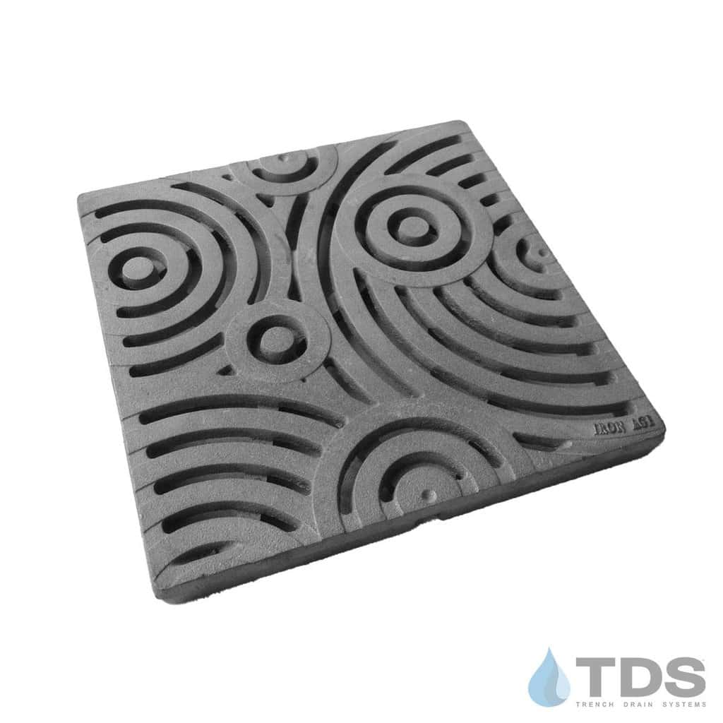 IA-OBLIO-CB12 Iron Age 12x12" Raw Cast Iron Oblio Grate