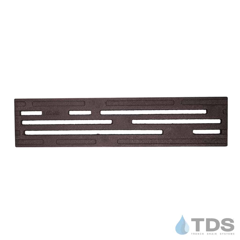Iron Age | Class B | Heel-Proof Rain Cast Iron 3" x 12" Grate | BoOF
