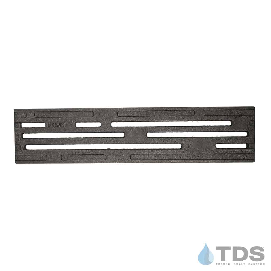 Iron Age | Class B | Heel-Proof Rain Cast Iron 3" x 12" Grate | RAW