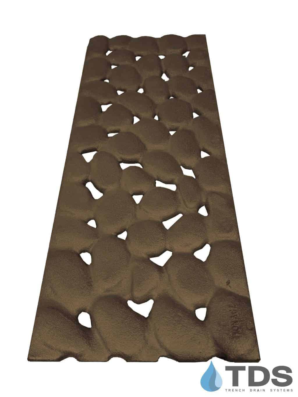 Iron Age 8x20 River Rock Grate - BoOF deco grate cast iron
