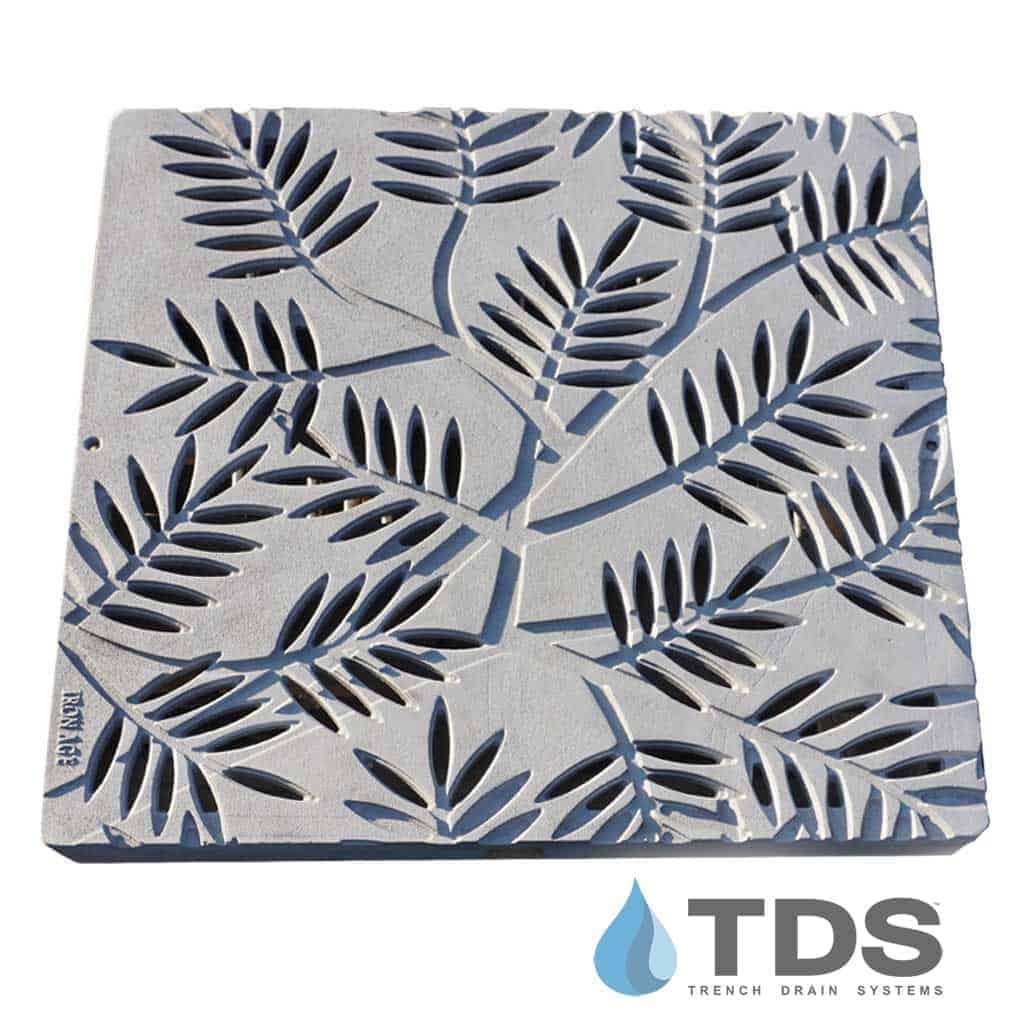 Iron Age IA-LOC-CB24 / LN24-24|14 Class B Locust Cast Iron 24" x 24" Grate - Natural