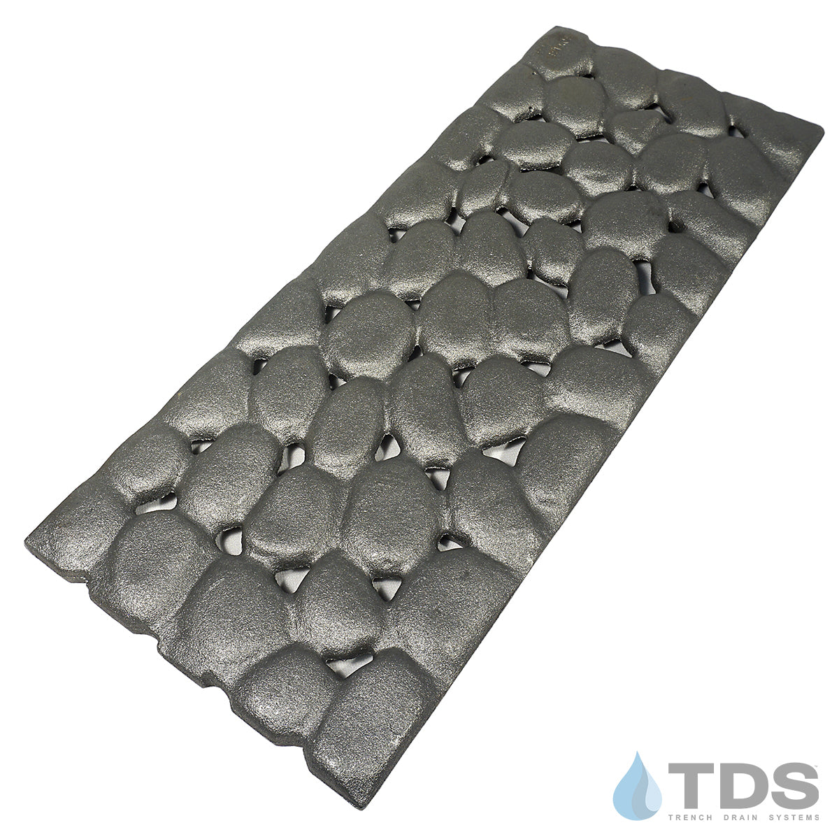 Iron Age IA-RIV-0820 Class B River Rock Cast Iron Grate – RAW 8" x 20"