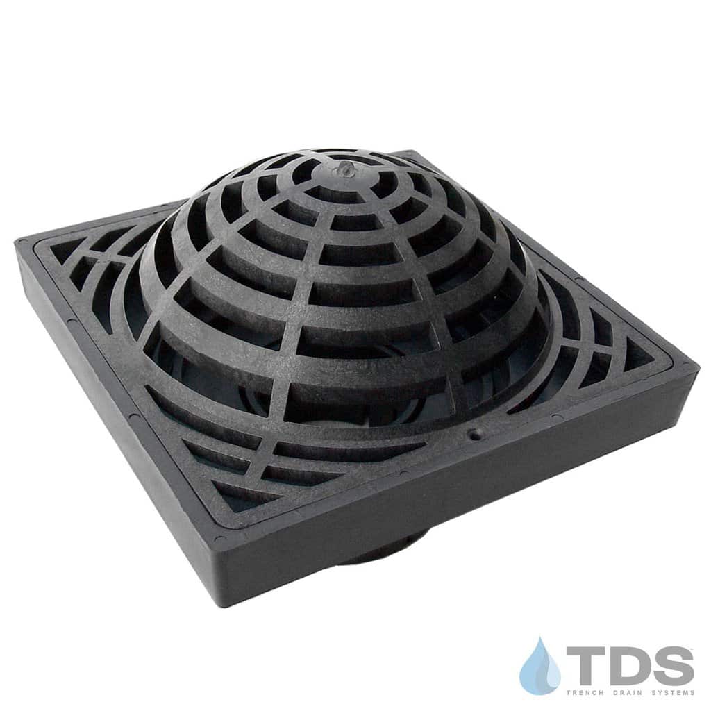 LPK12-1290 NDS Low Profile Atrium Grate Catch Basin Kit