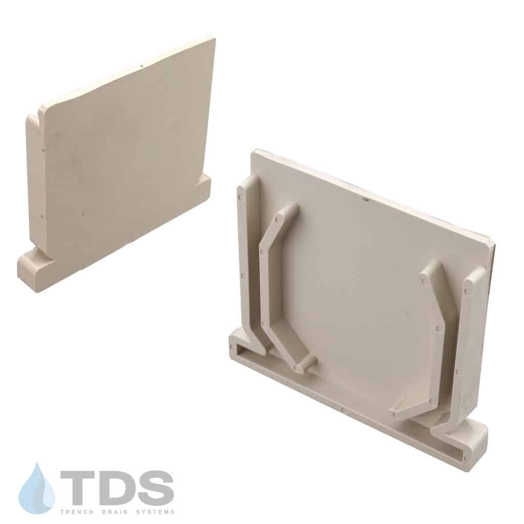 NDS 3" Sand Mini Channel End Caps MCKS-547-TDSdrains
