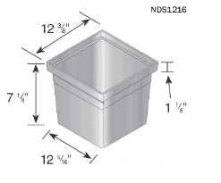 Catch Basin Riser Drawing-NDS1216