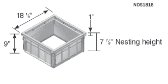 Catch Basin Riser Drawing-NDS1816