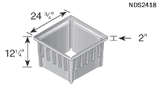 Catch Basin Riser Drawing-NDS2418