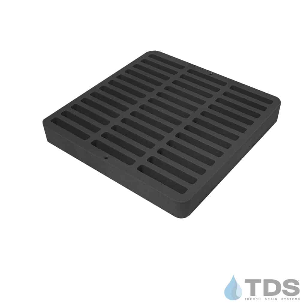 NDS 980 Black Plastic 9 inch Catch Basin Grate