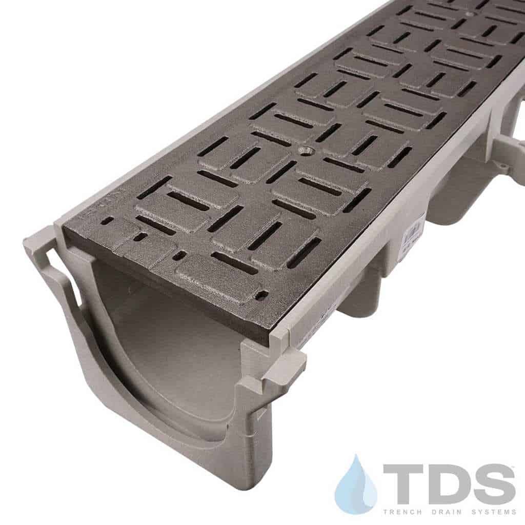 NDS® Dura Slope Kit with DS-604 Cast Iron Brick Grate | RAW