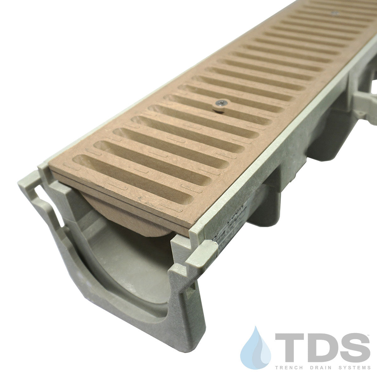 NDS® Dura Slope Kit with DS-664 HDPE Slotted Grate | Sand