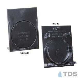 NDS Slim Channel End Cap and Outlet
