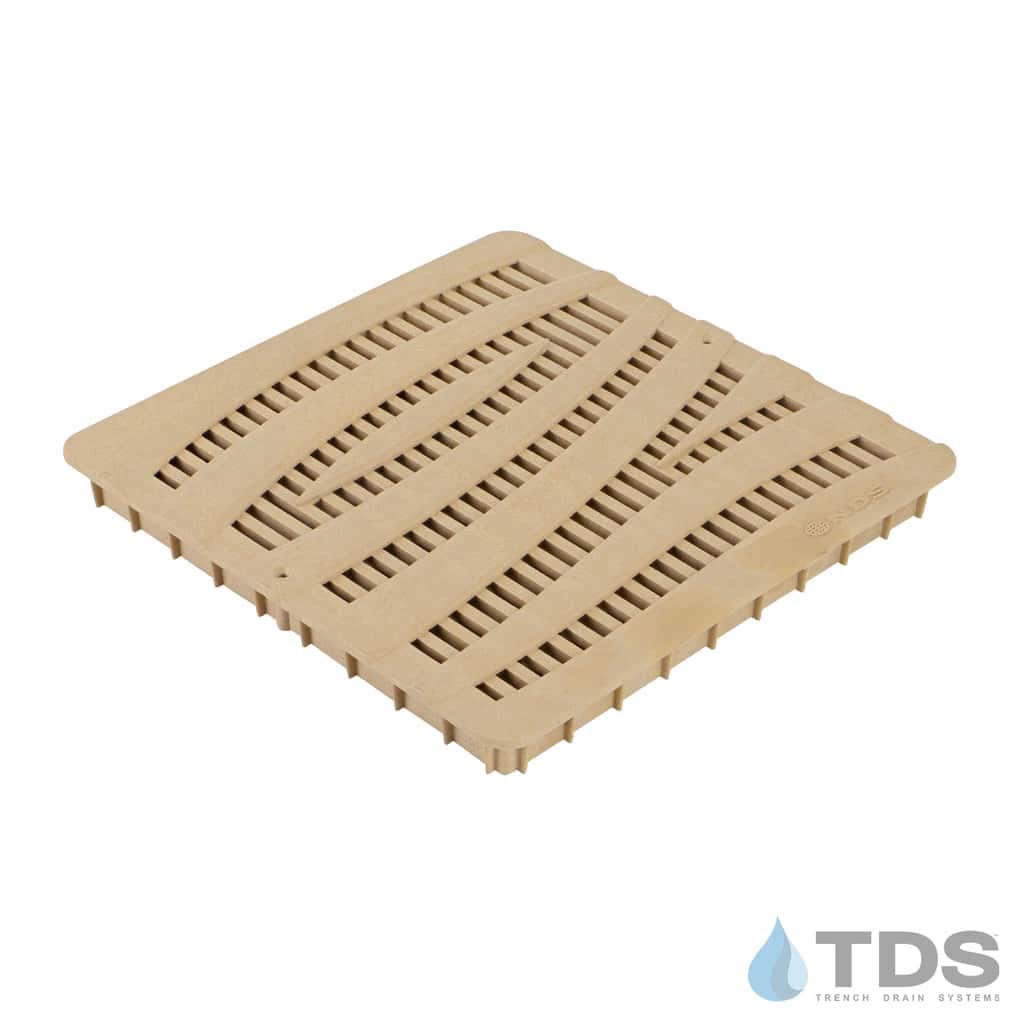 NDS1224S_Wave_12_inch_Basin_DECO_Grate_-_Sand_1024x1024