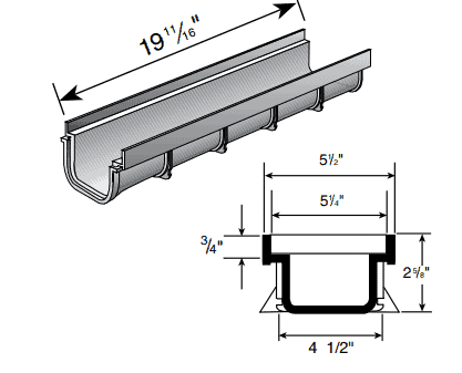 NDS820 nds pro series 5 shallow channel spec
