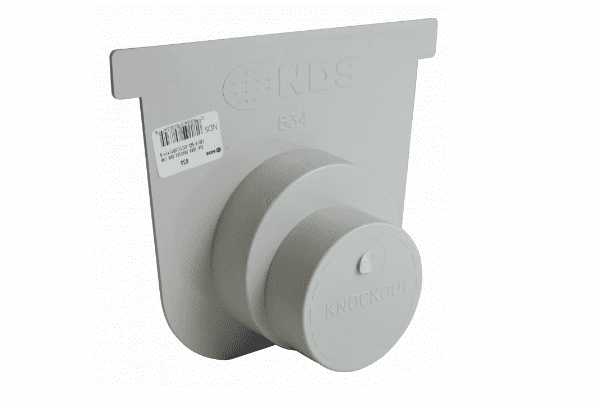 NDS834 end outlet/end cap Pro series 8