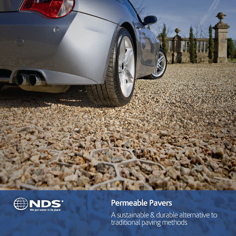 NDS EZ Roll® Gravel Paver - Gray