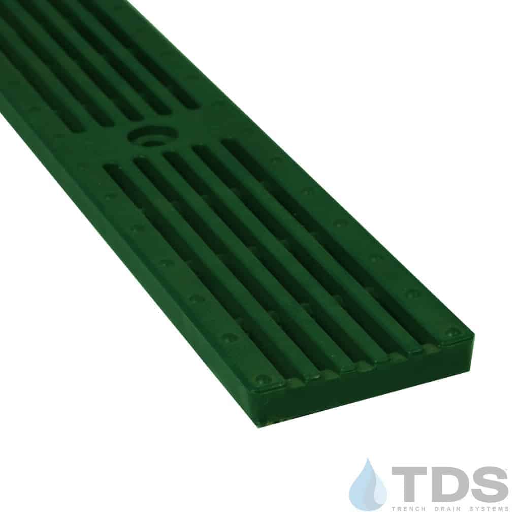 Zurn P4-HPP-GREEN Class A ADA Compliant Slotted HDPE 4" x 20" Grate - GREEN
