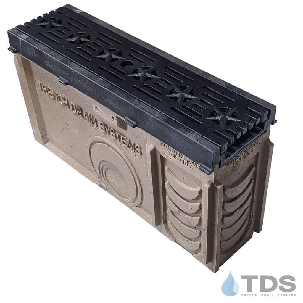 TP0650S - Catch Basin DG0692-PF Cast iron Patriot w/ HDPE Frame