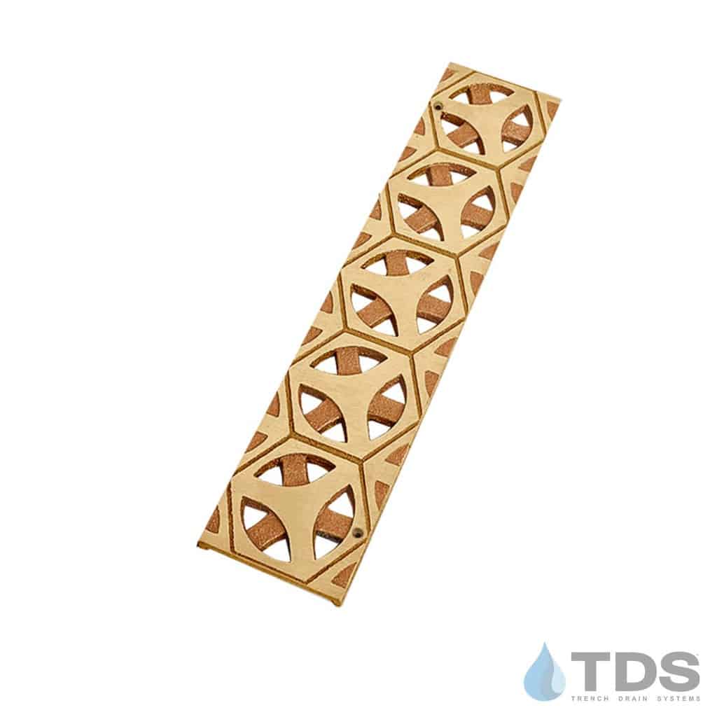 Bronze Age Grates - Tardis - Brushed Bronze