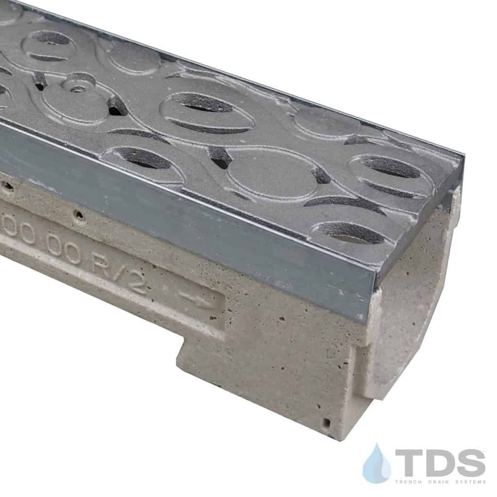 U100K-Janis cast iron raw ironage grate polymer concrete ulma channel