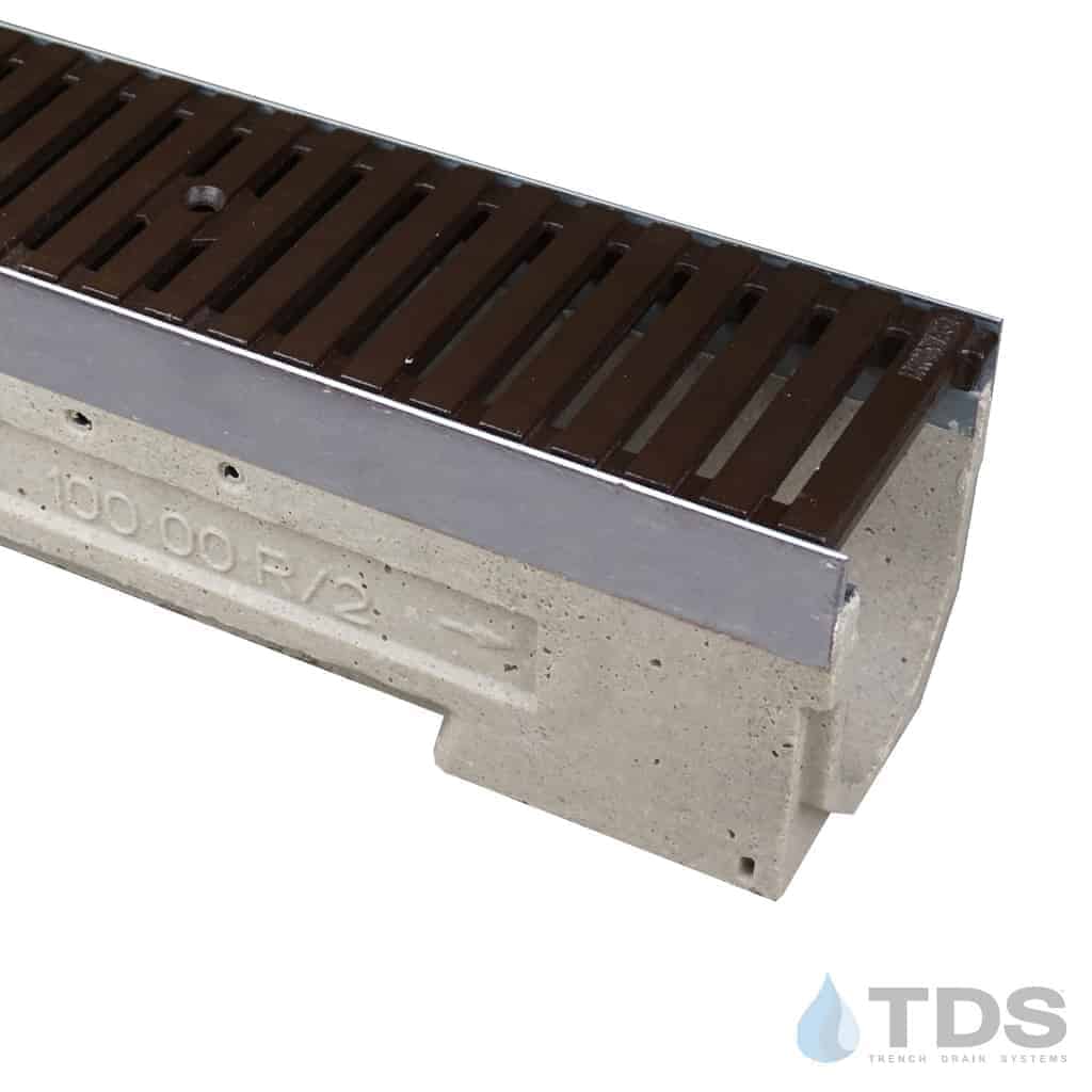 Ulma U100KX Channel with Iron Age Regular Joe grate with Baked on Oil Finish