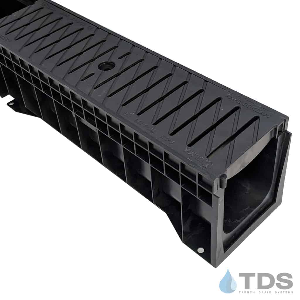 ULMA HYDRO PLUS with ULMA 494 ADA Heel proof Polypropylene Black Grate-Class A