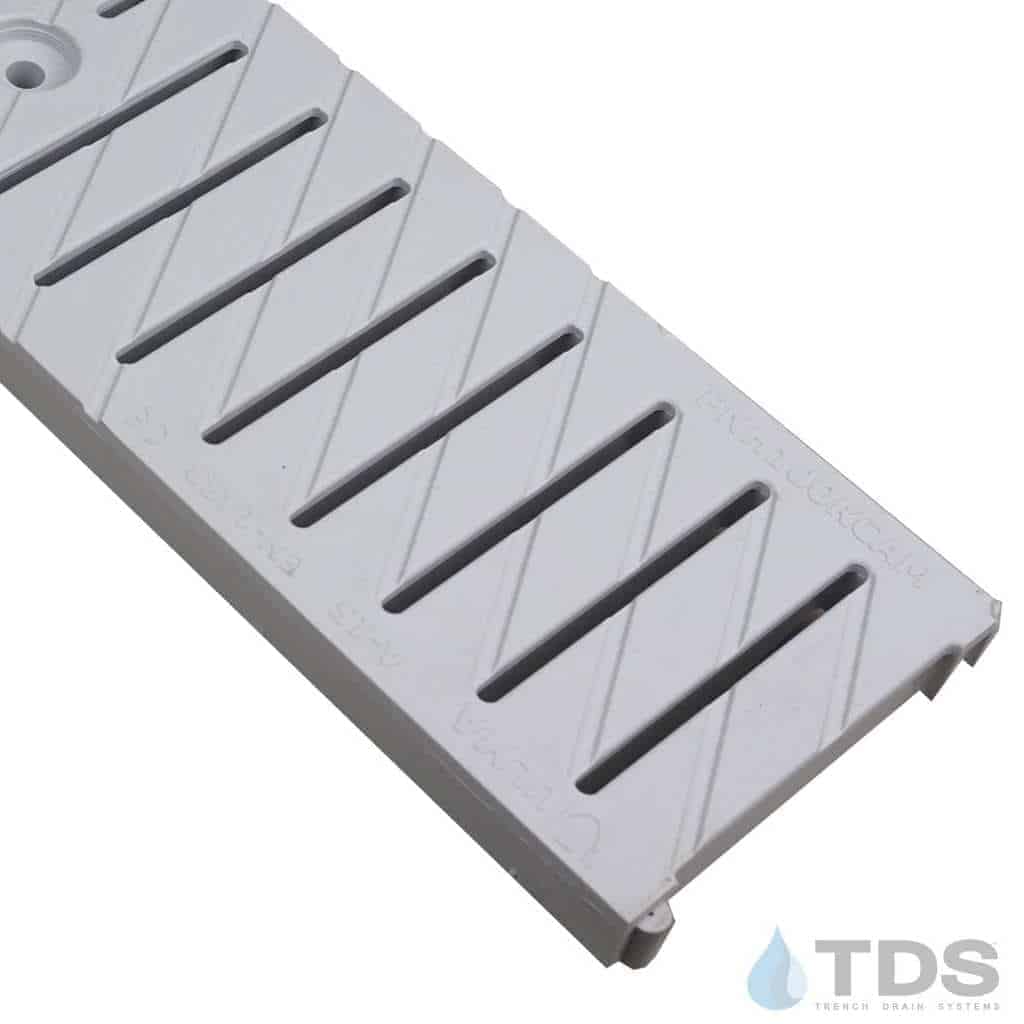 495 PNH100KCAM-gris gray plastic slotted grate Ulma