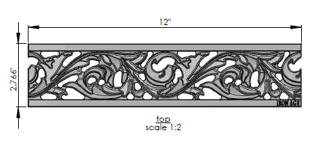 IA-ACA-0312-Acanthus-Ironage-cast-iron-grate-mini-channel