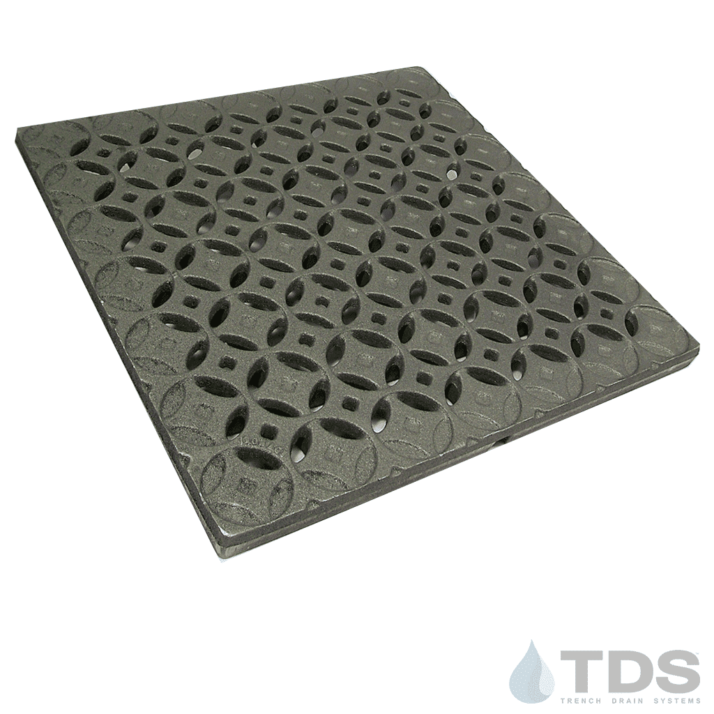 Iron 18 x 18 decorative grate