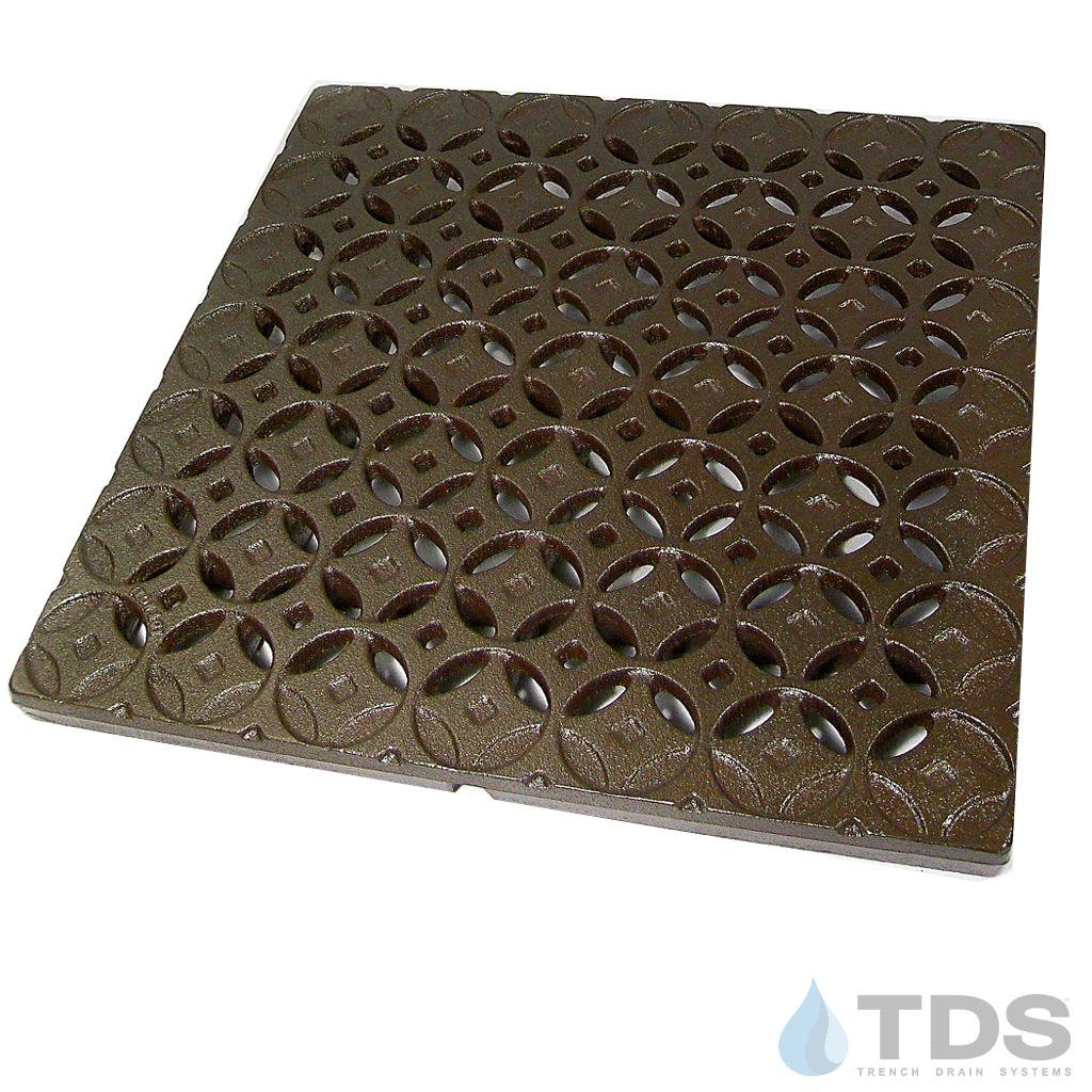Iron 18 x 18 decorative grate