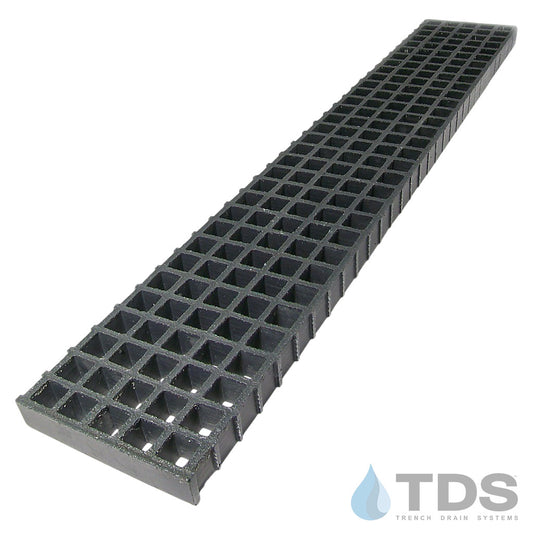TDS FG3045 Class B Fiberglass 1.5" Sq. Mesh 8" x 48" Grate
