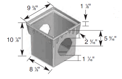 NDS900 Catch Basin 9x9 NDS