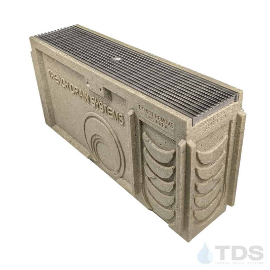 TP0650S Catch Basin with DG0655 Stainless Steel Wedge Wire Grate