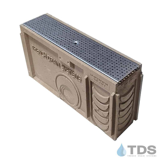 TP0650S-XX-622 Catch Basin w/ Galvanized DG0622 Foam perforated grate