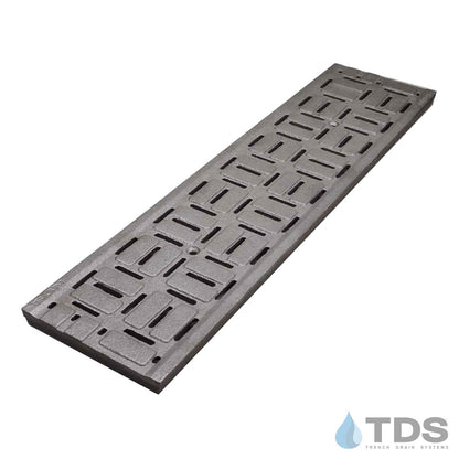 NDS® Dura Slope In-Line Catch Basin with DS-604 Cast Iron Brick Grate RAW