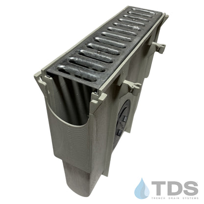 NDS Dura Slope Inline Catch Basin with DS-221 Grate