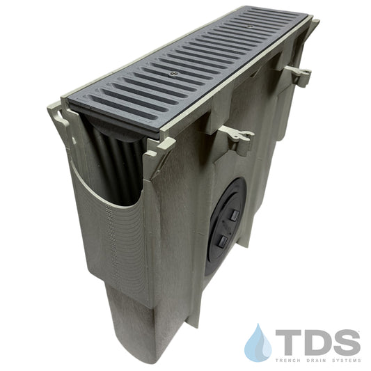NDS Dura Slope Inline Catch Basin with DS-661 Grate