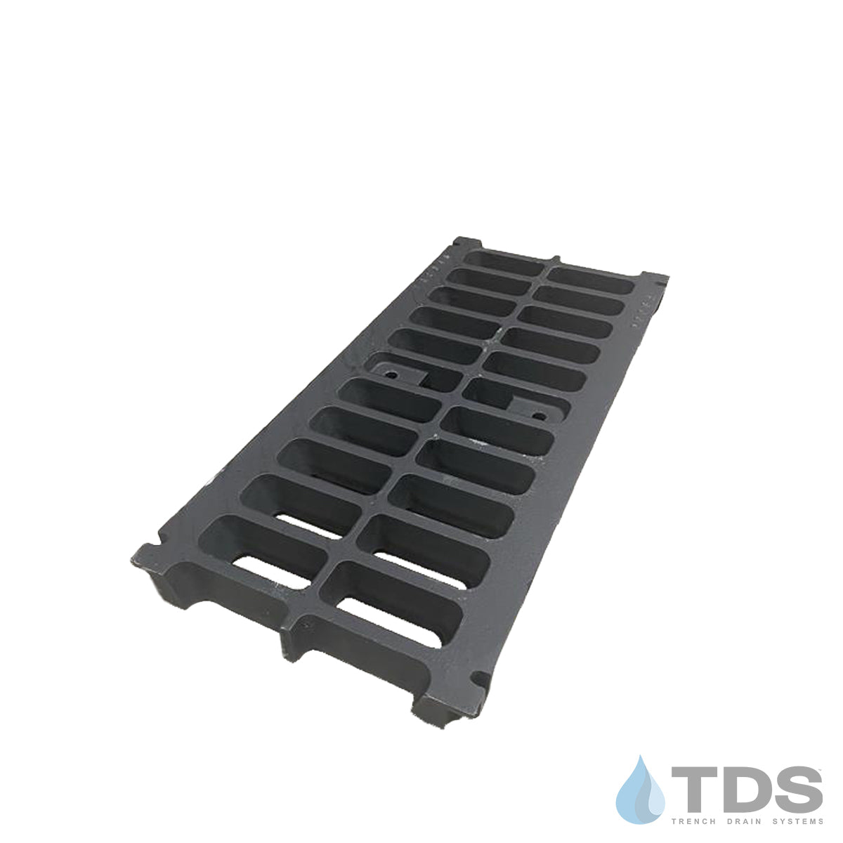Trench•Era™ FP Series Drain System w/FG0846 10" Wide Class F Grate - HD Stainless Frame