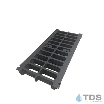 Trench•Era™ FP Series Drain System w/FG0846 10" Wide Class F Grate - HD Stainless Frame