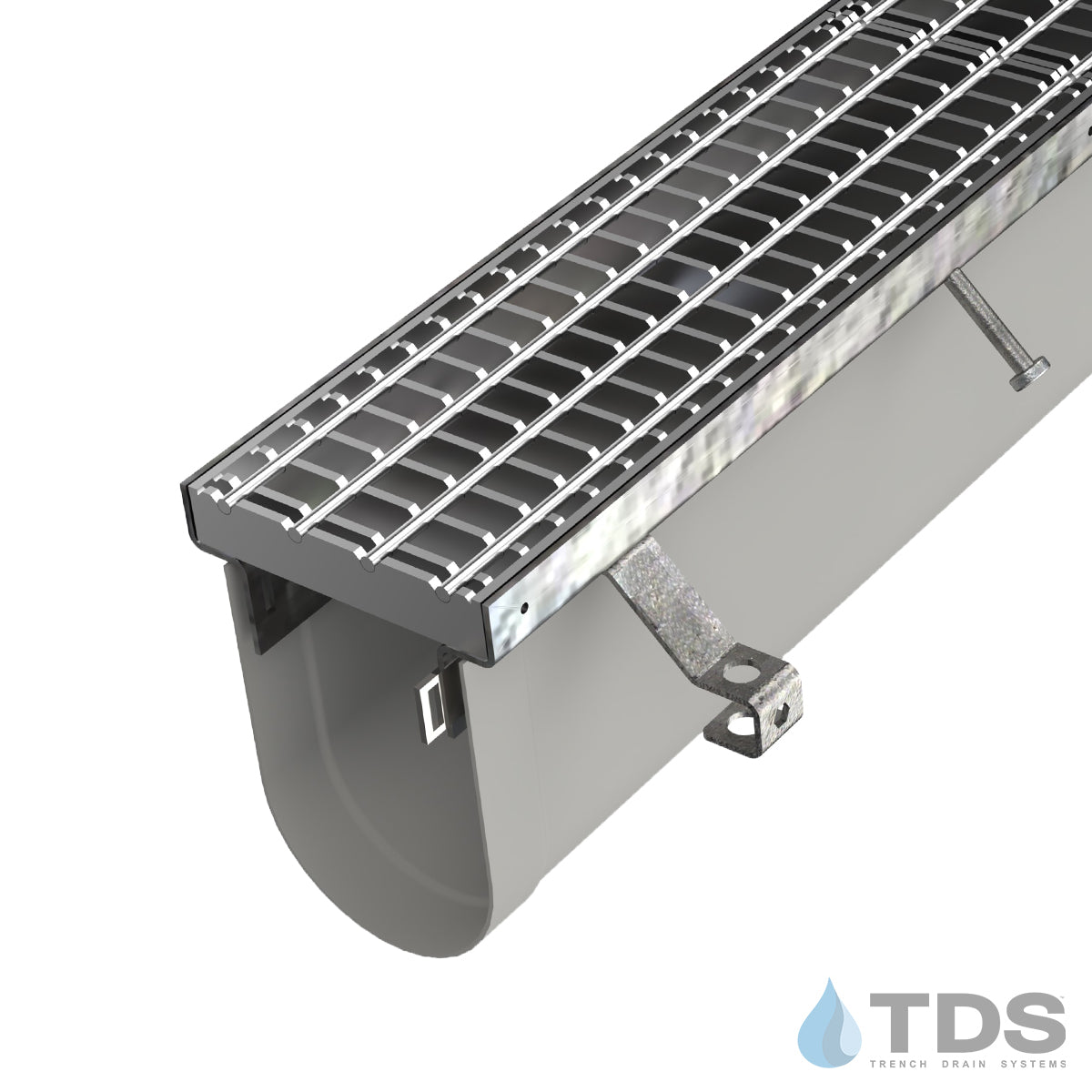 Trench•Era™ with DG3047R stainless mesh grating