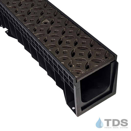 HYDROPLUS with Interlaken Cast Iron BoOF Grate IA-INTER-0520-BF